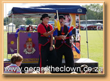 gerad and rd's duo clown show